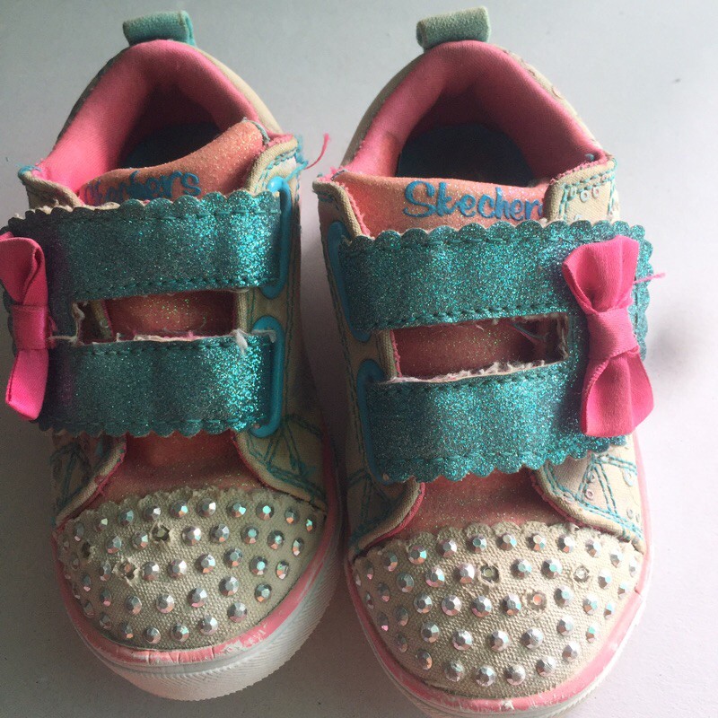 preloved sepatu anak skechers twinkle toes