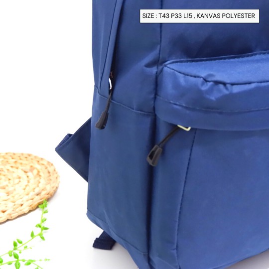 Multi-saku ransel besar tas sekolah dasar lokal movic big ransel perempuan laki laki kantong depan-5