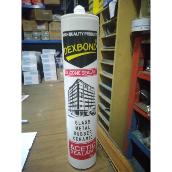 

Lem silikon kaca dexbond silicone sealant 280ml