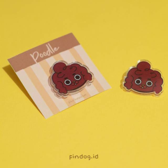 

Poodle Akrilik / Acrylic Pin