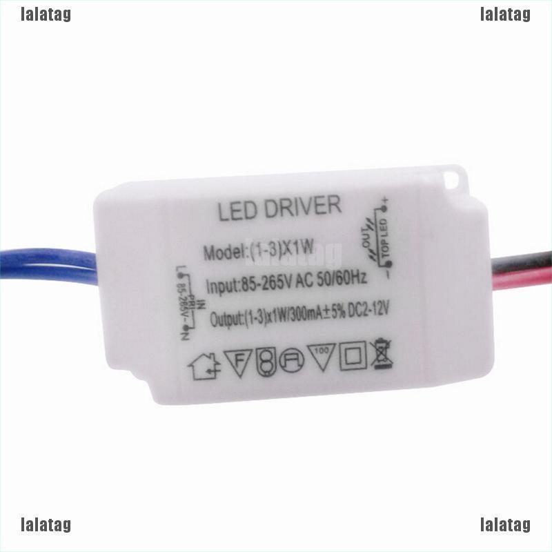 (Lala) Driver Power Supply Transformer Elektronik Ac 85v-265v Ke Dc 12v Led