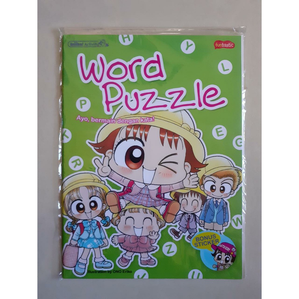 Buku Aktivitas Miiko : World Puzzle (Bonus Stiker)