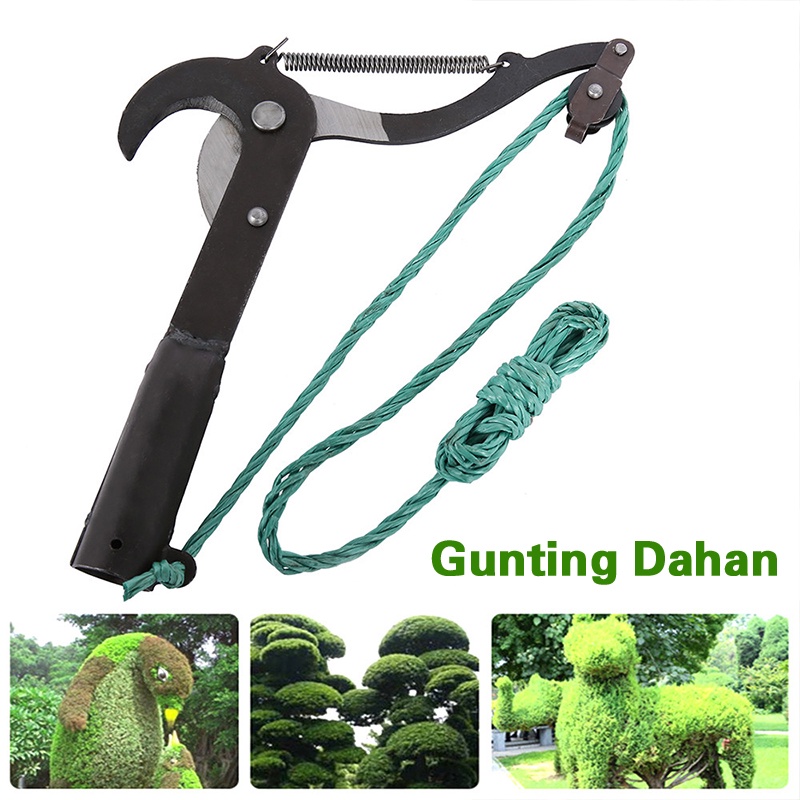 Gunting Dahan Pohon/Tree Pruner/Gunting Dahan Tarik/Gunting Tali Gergaji Pohon Anti Karat