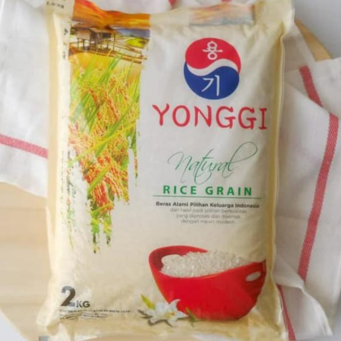 

BERAS- BERAS JEPANG KOREA YONGGI 2 KG - HALAL - HIGH GRADE - READY STOCK -UNGGULAN.