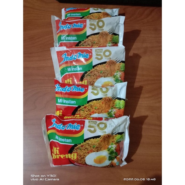 

Indomie mie goreng original, Indomie kari ayam, Indomie goreng aceh 5pcs @85gr, seblak hot jeletot, rica-rica, ayam geprek, miegetti bolognese