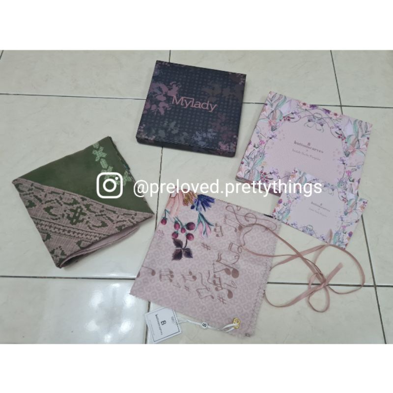 Bundling New Buttonscarves Nada Fis & Prelovef Ria Miranda Amay Scarf
