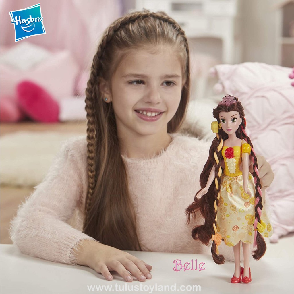 Boneka Disney Princess Rapunzel Belle Hair Style Creations Fashion Play Doll original Hasbro