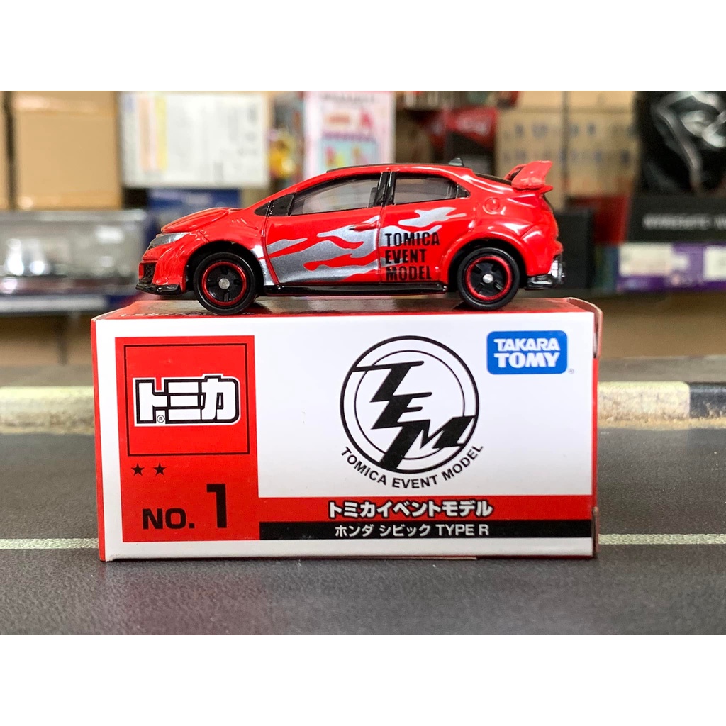 Tomica Event Model 01 Honda Civic Type R Merah