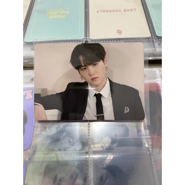 [booked] photocard merch box 5 yoongi pc mb5 mb bts suga agust d
