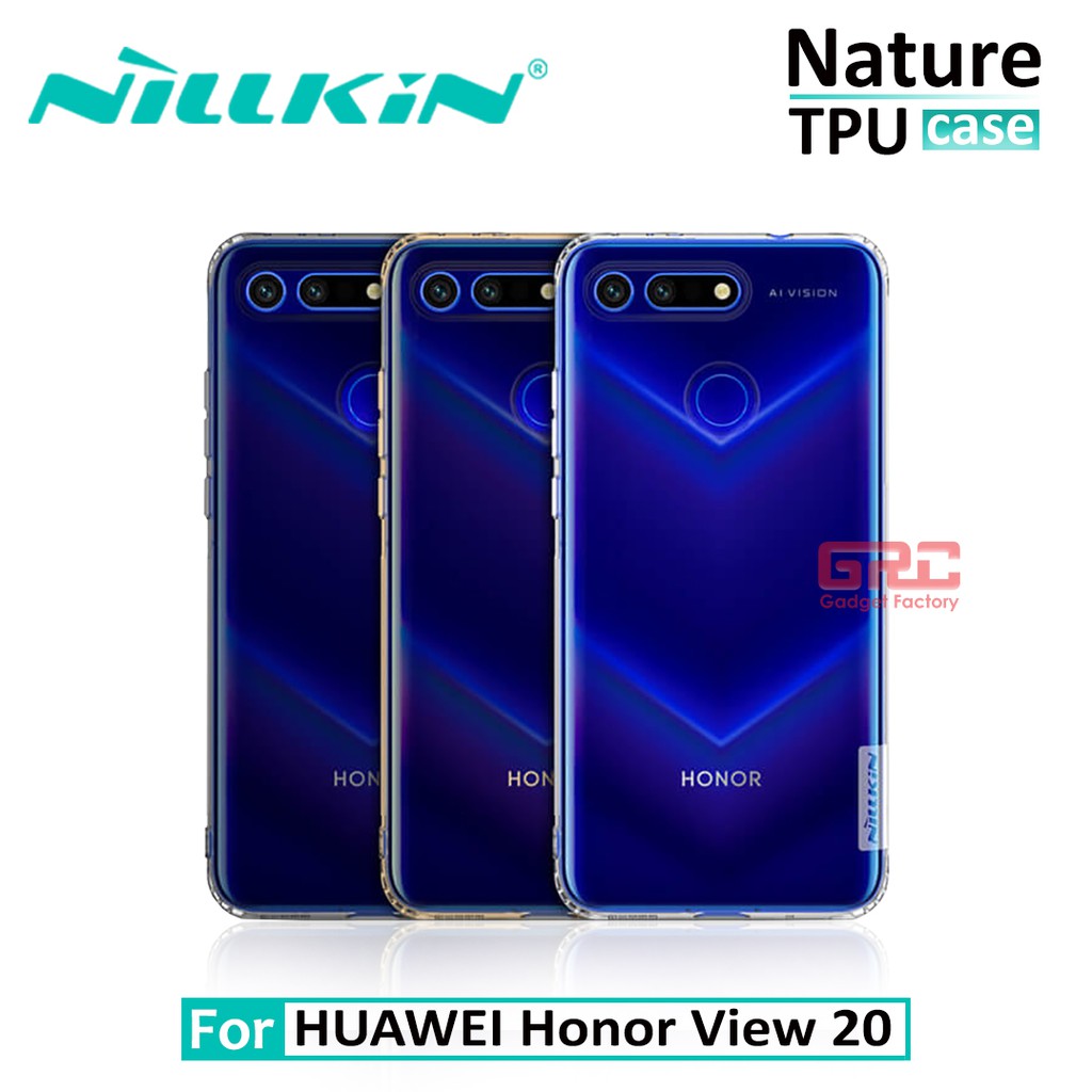 Case HUAWEI Honor View 20 V20 Softcase Transparan TPU Original