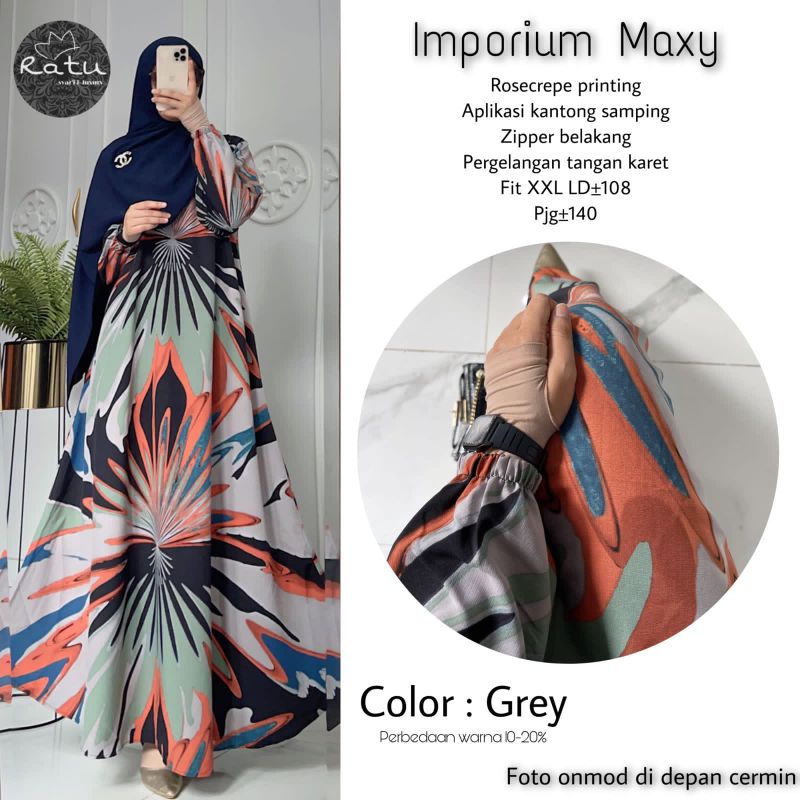 Imporium maxy original ratu fashion murah solo