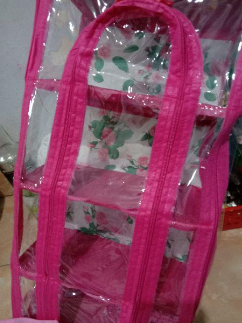 Tas Piring 2 Lapis , Tempat Piring 2 Lapis Full Resleting ,tempat Piring Muat 2 Lusin