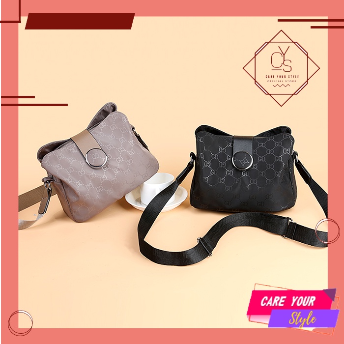 CYS Tas Selempang Wanita Tas Selempang Wanita Fashion Korea Tas Fashion Wanita Import Real Pict Tas Selempang Wanita Kekinian T276