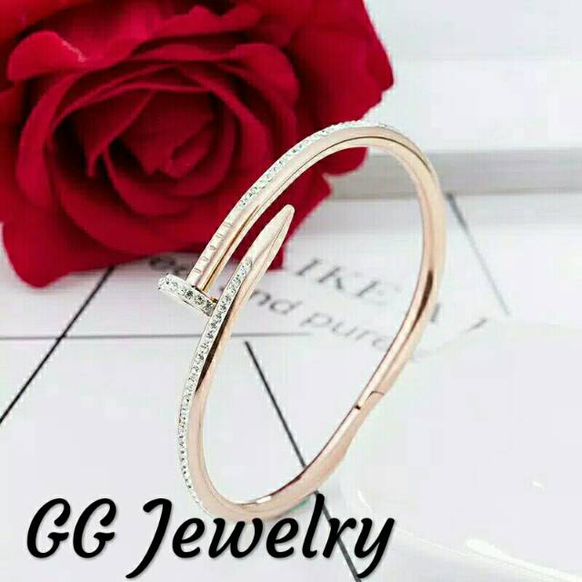 Gelang Paku Titanium Premium