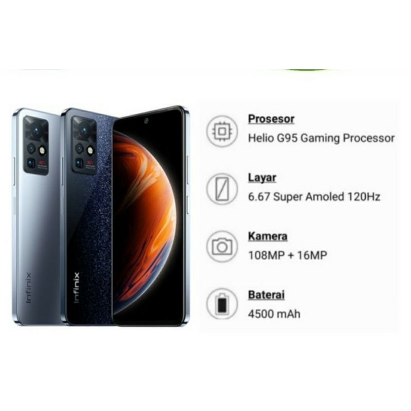Infinix Zero X Pro Ram 8/256 GB Garansi Resmi