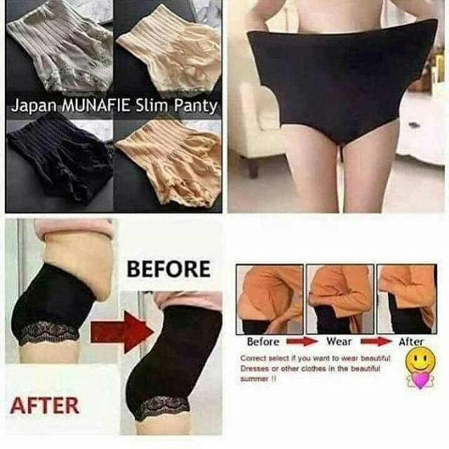 KORSET CELANA PELANGSING PERUT MUNAFIE SLIMMING PANTS