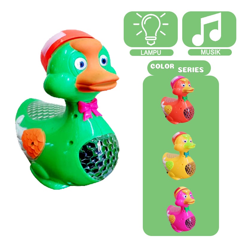 Sekawantoys Mainan Anak Bebek Lampu Music Mainan Anak Singing Duck KEREEN TERMURAH!!! ( SKW.005173A )