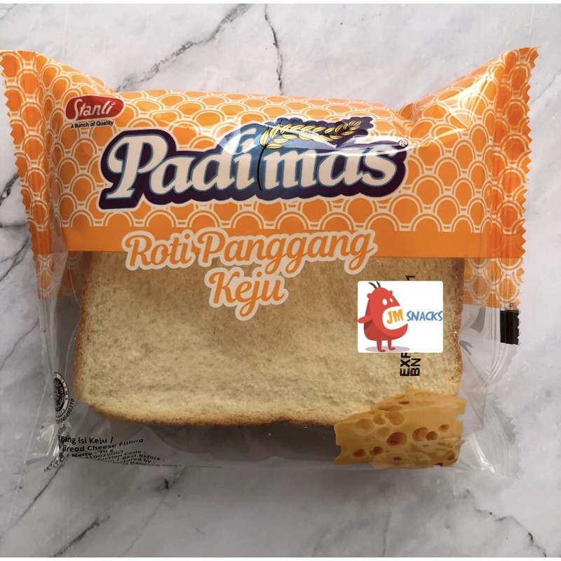 [PROMO!!] Padimas Roti Panggang 65gr Ropang - roti kekinian terkenal termurah enak diskon-Keju