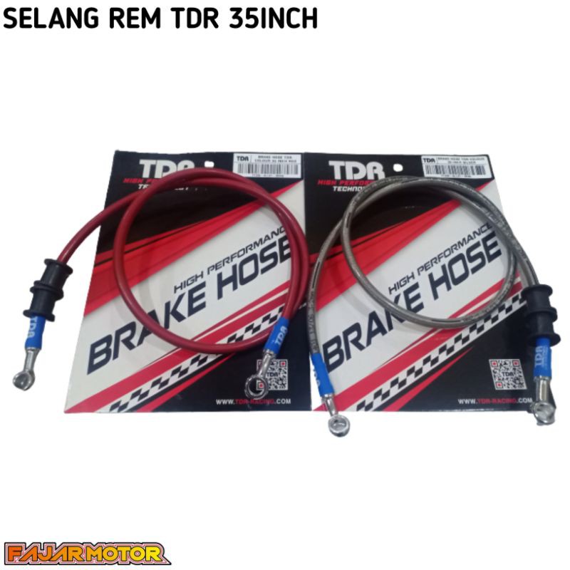 TDR SELANG REM DEPAN 35 BELAKANG 24 INCHI 90CM PNP VIXION CB150R SATRIAFU MATIC BEBEK