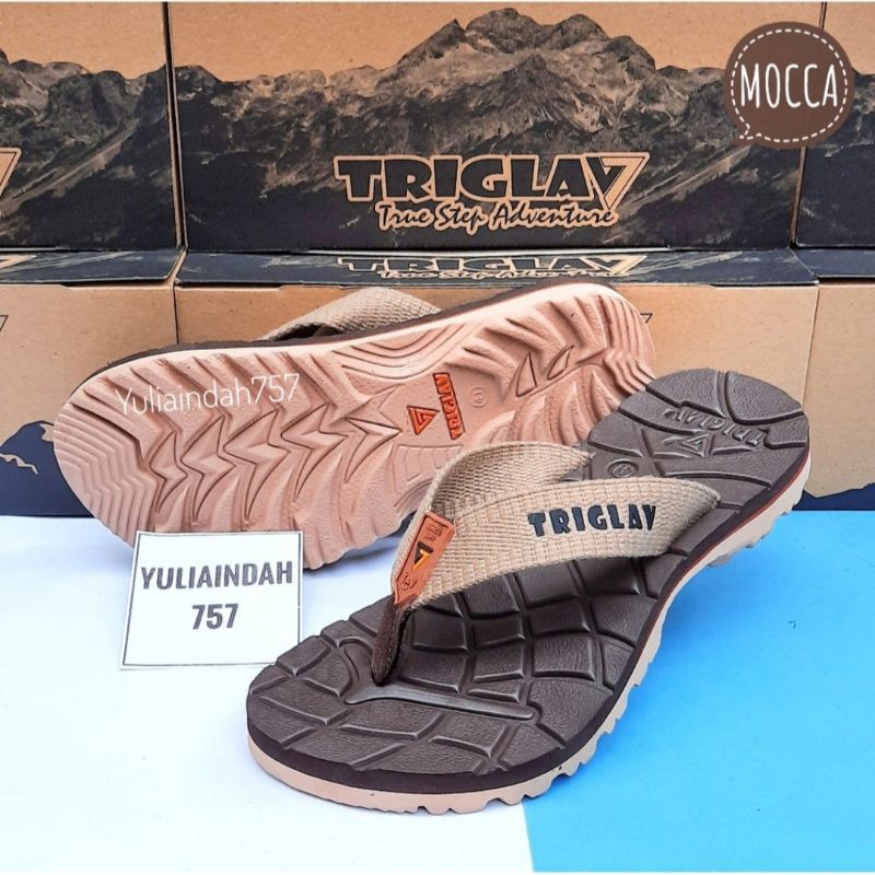 SANDAL TRIGLAV ORIGINAL100% - Sandal Pria triglav - sandal gunung triglav premium casual pro - Sandal Jepit Outdoor - Sandal Gunung Outdoor - sendal triglav