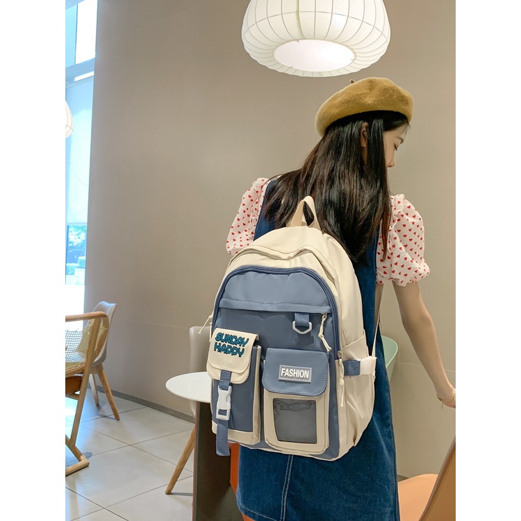 tas ransel wanita sekolah anak kuliah backpack school import clif bps1