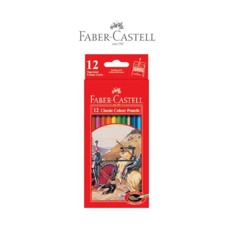 

Faber Castell Pensil Warna 12 Panjang