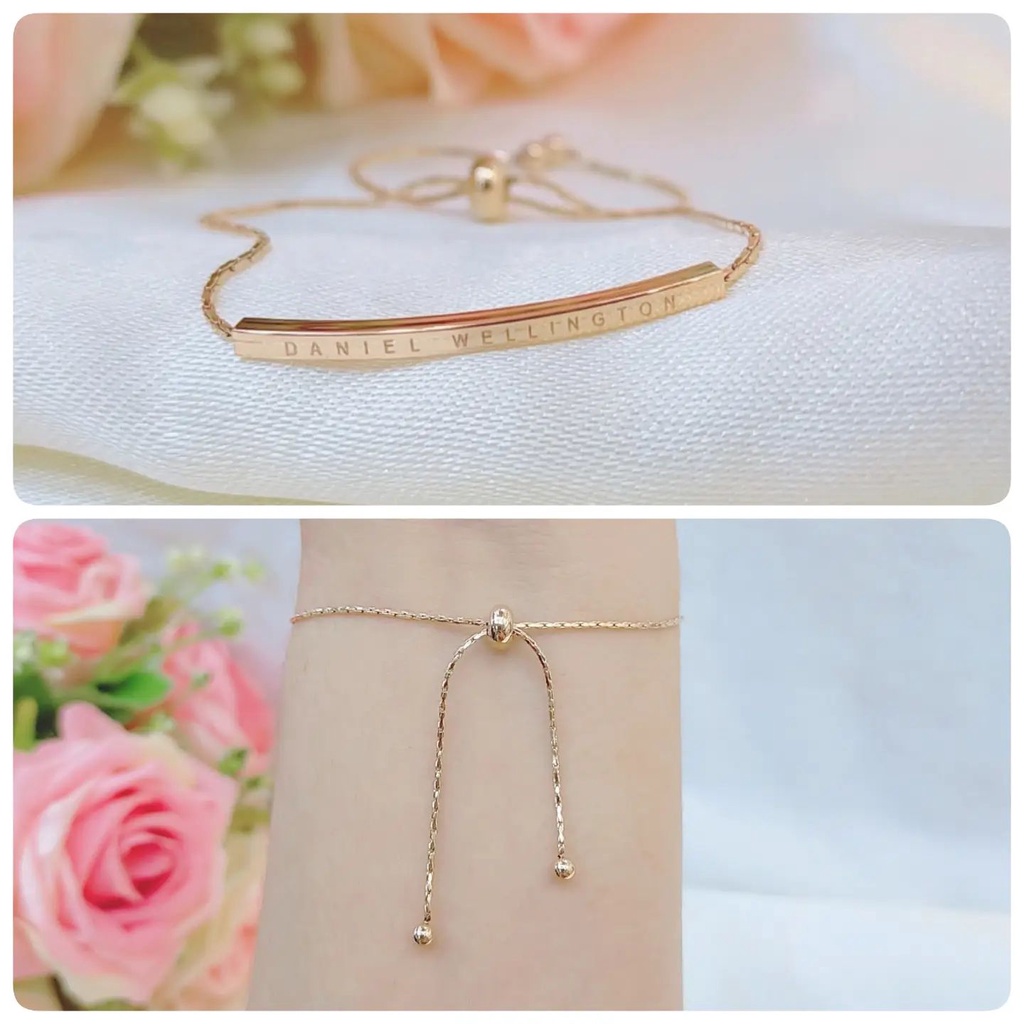 GELANG SERUT ADJUSTABLE TITANIUM FASHION WANITA AKSESORIS CEWEK KOREA ANTI KARATAN KT0936