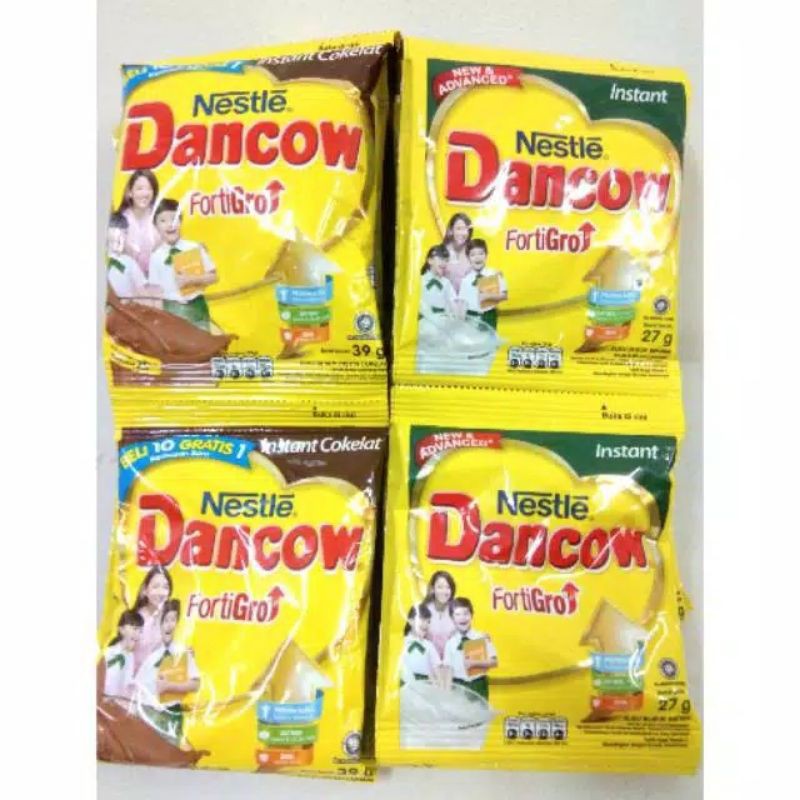 

SUSU DANCOW 1 RENCENG ISI 10 SACHET VARIAN ORIGINAL DAN CHOCOLATE