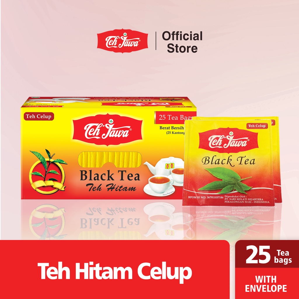 

Teh Jawa SBY - Celup Amplop Black Tea isi 25 Pcs