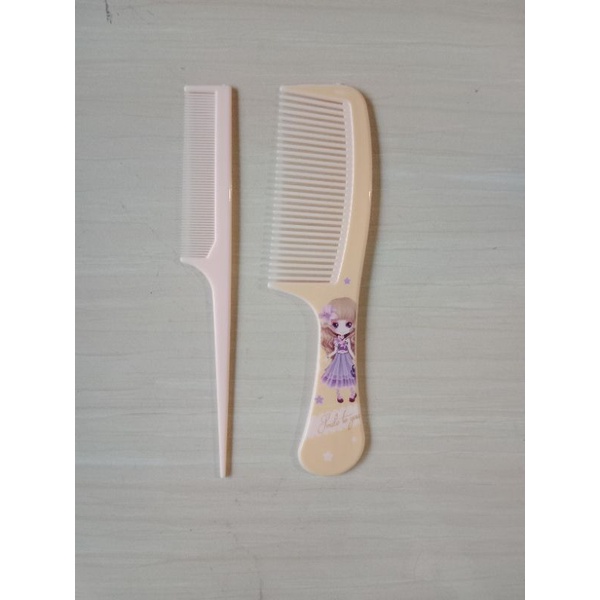 2in1 Sisir rambut / sisir rambut isi 2