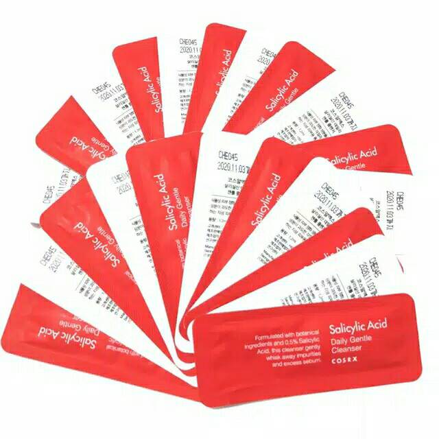 COSRX - Salicylic Acid Daily Gentle Cleanser (Sample travel pouch)