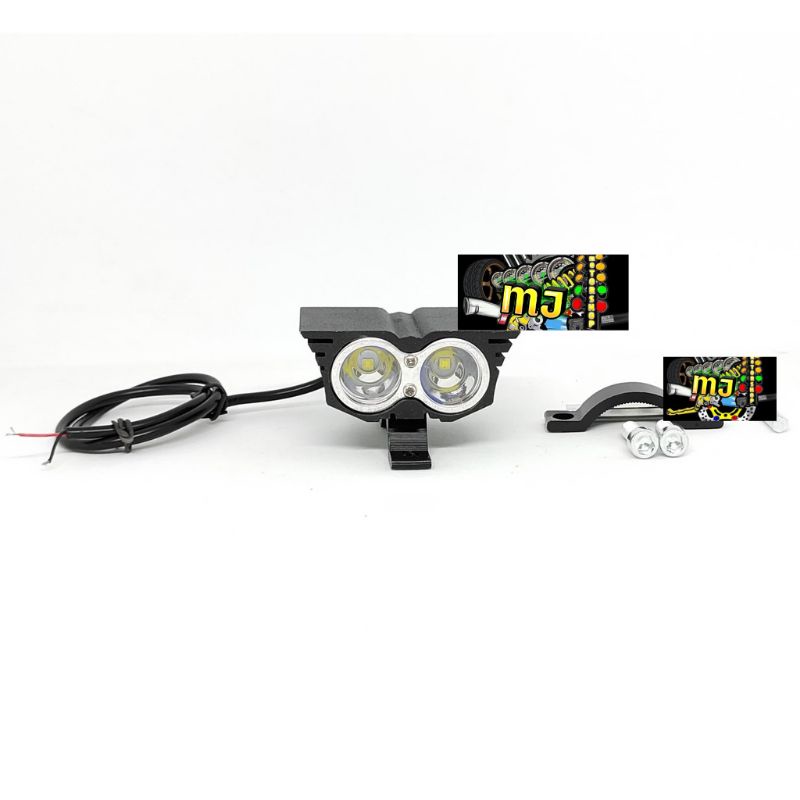 LAMPU SOROT 2 MATA BATMAN YELLOW LAMPU TEMBAK 2 MATA BATMAN WHITE