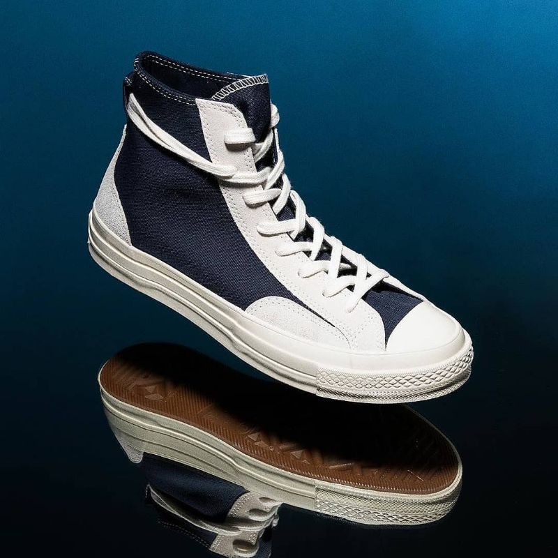 Converse Chuck Taylor All Star 70s High Final Club Obsidian Egret BNIB RESMI 100% ORIGINAL