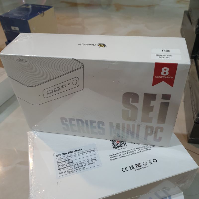 Mini PC Beelink SEi8 Intel i5 8279U 4K Dual HDMI Windows 11
