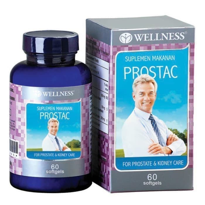 DISKON -  WELLNESS PROSTAC PROSTAT VITAMIN GINJAL LIBIDO SAW PALMETTO 60 SOFTGEL