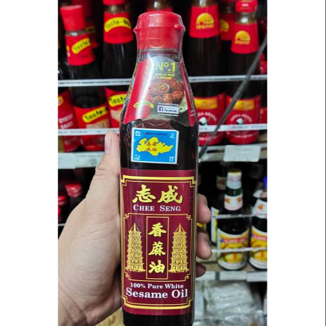 Minyak Wijen Chee Seng 375 ml / Minyak Wijen pagoda / Wijen pagoda
