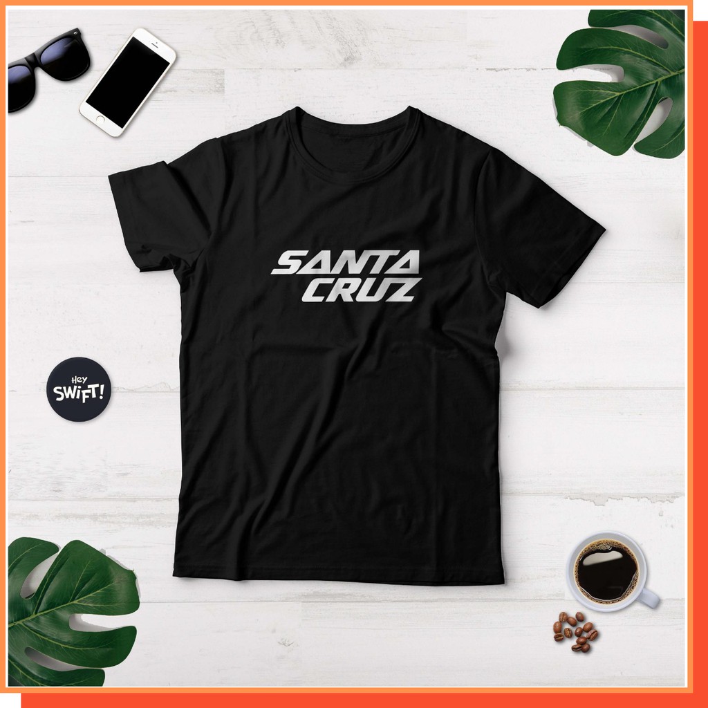 KAOS TSHIRT BAJU DISTRO SANTA CRUZ BIKE LOGO SEPEDA GOWES Combed 30S Distro PRIA