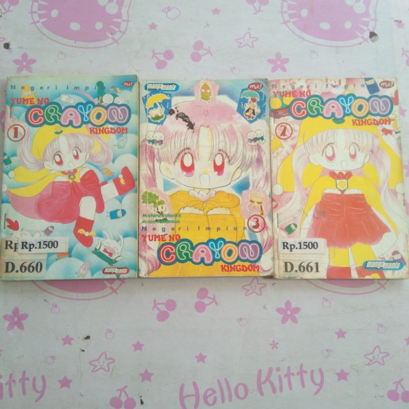 Jual komik yume no crayon kingdom 13 / tamat / berseri / manga paketan