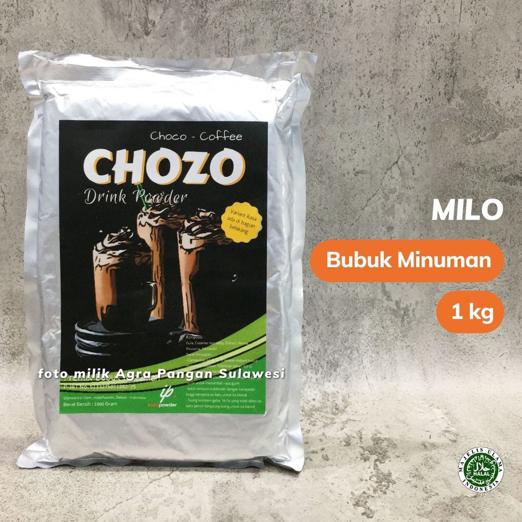 

Bubuk Minuman MILOO 1kg | Susu Coklat Cokelat Chocolate Drink Powder Premix Instan - Indo Powder