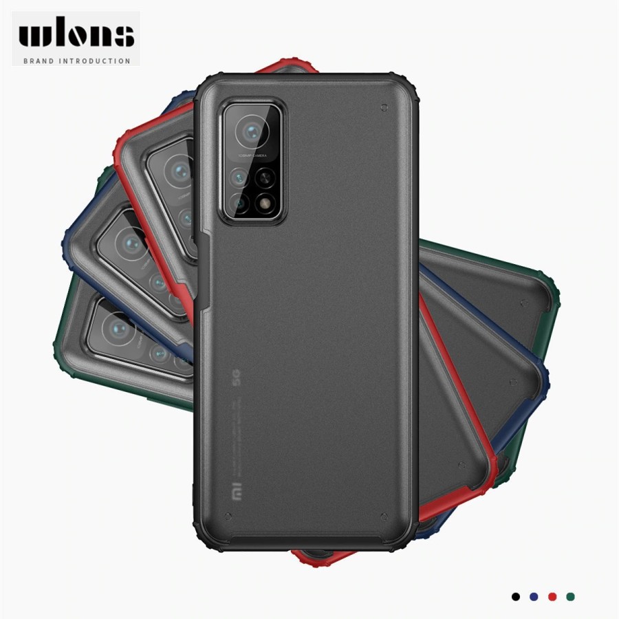 CASE XIAOMI MI 10T /10T PRO SOFT HARD CASE MATTE FROSTED TRITONE SERIES WLONS ORIGINAL
