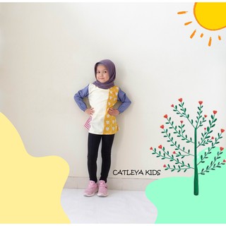  BAJU  ATASAN  BATIK  ANAK PEREMPUAN  LENGAN PANJANG SWEET PEA 