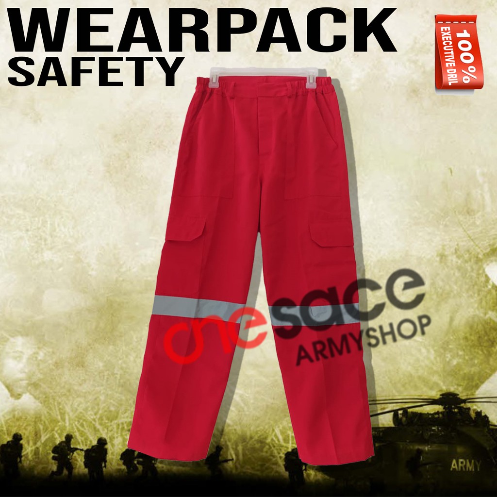 Wearpack safety setelan baju celana kerja scotlight/kemeja kerja safety/baju safety stelan