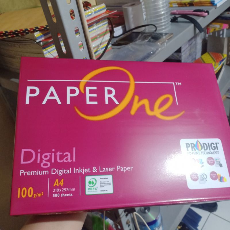 

Kertas HVS A4 100gsm Eceran Isi 100 Lembar / Paper Fotocopy 100grm