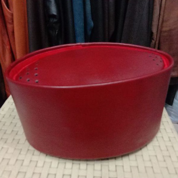 Promo Peci Praktis Luigi Leather Terbaru Kopiah Songkok Nasional Full Kulit Domba