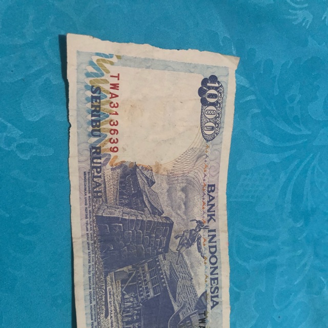 UANG LAMA INDONESIA Rp 1000 1992