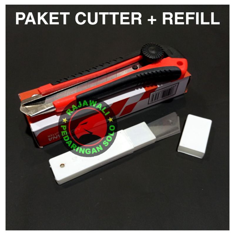 

CUTTER BESAR MONTANA + ISI CUTTER CUTTER DAN REFILL