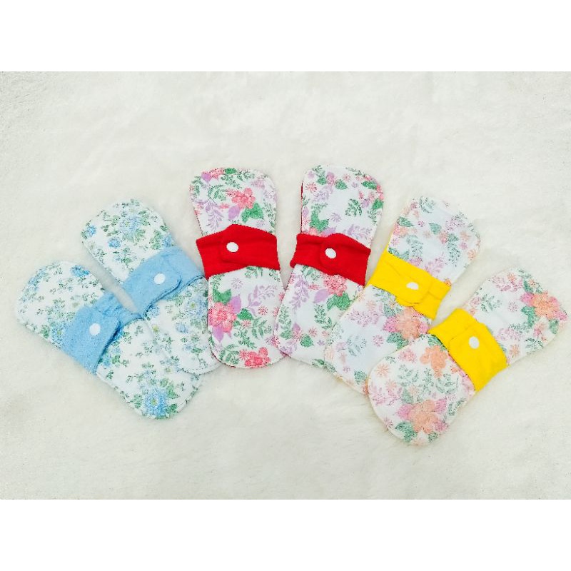 Pembalut kain / pembalut cuci ulang / menspad NIGHT isi 6 pembalut