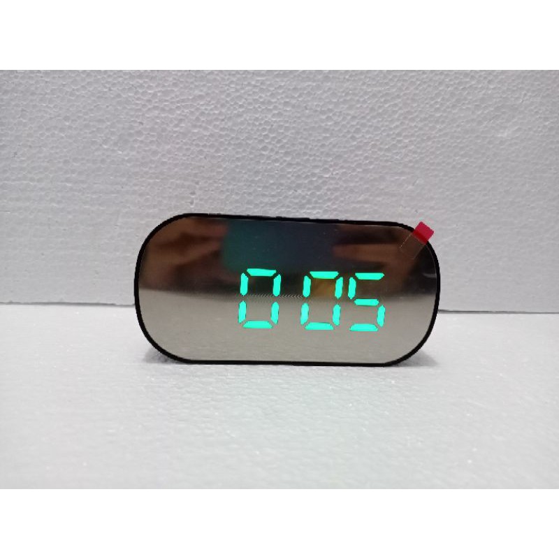 multifunction mirror clock,jam alarm,jam kaca