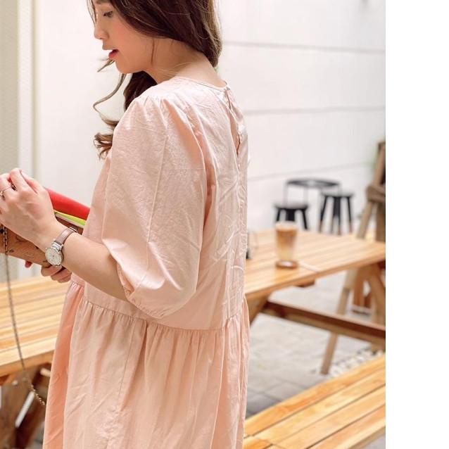 ☋ H&M puffy sleeve maxy dress ☻