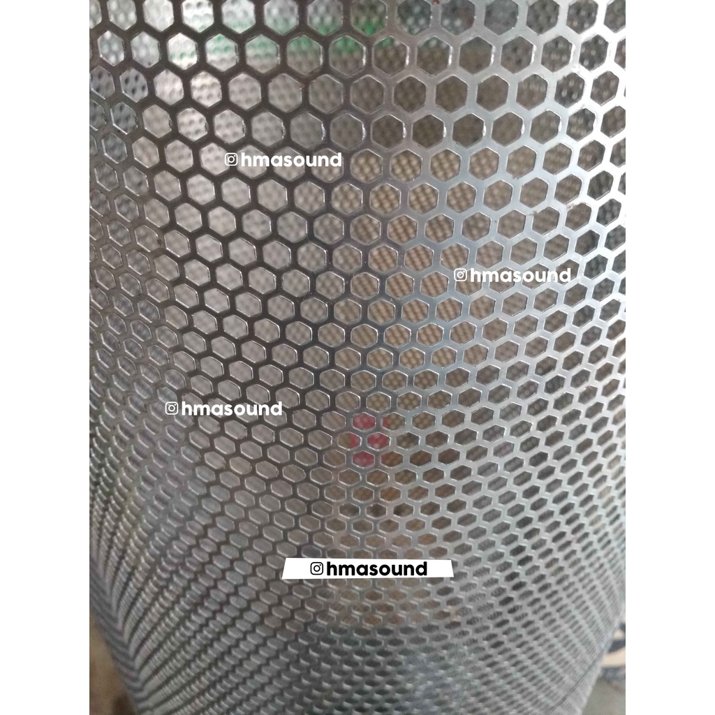 Grill Ram Besi Lubang Hexagonal Segienam 100 x 200 cm